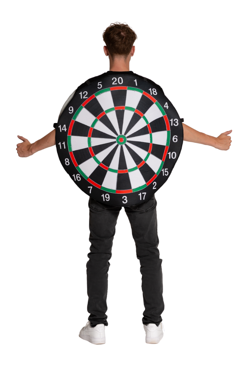Kostuum Dartbord One Size - Afbeelding 2
