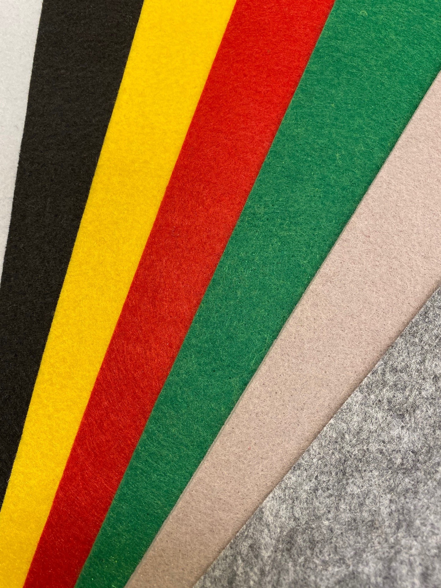 Vilt Textielviltlappen 30x45cm 4mm dik - keuze uit 8 kleuren