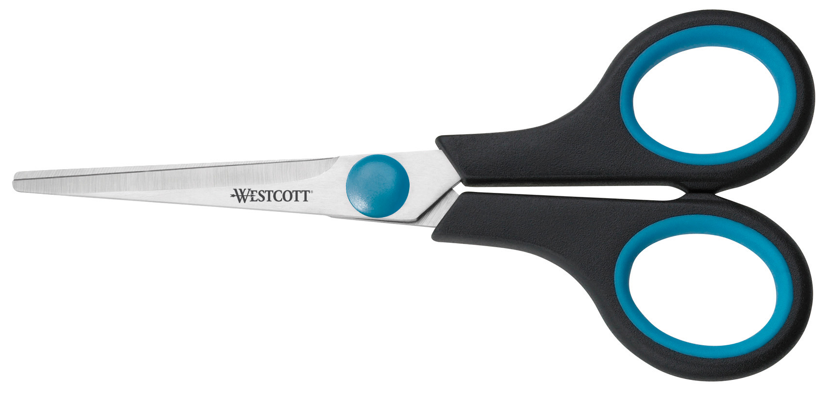 Schaar Westcott 13 cm Easy Grip RVS soft grip - Afbeelding 2
