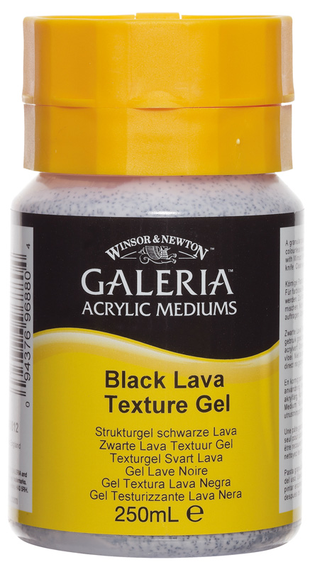 Galeria Black Lava Textuur Gel 250 ml