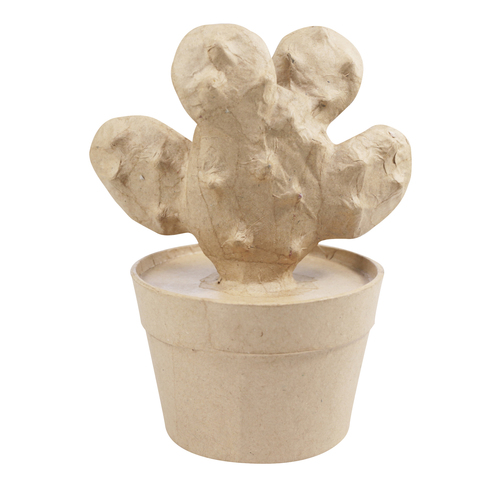 Decopatch papiermache cactus in pot 3