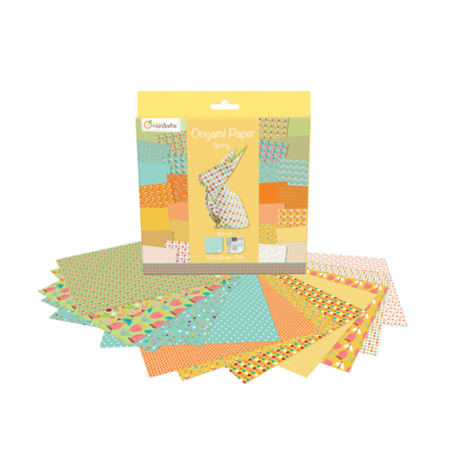 Avenue Mandarine Origami Papier Voorjaar – Vrolijk vouwen vol kleur
