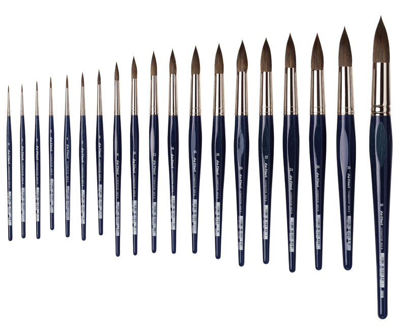 5530 Cosmotop-Mix B Aquarel Penseel Rond Menghaar